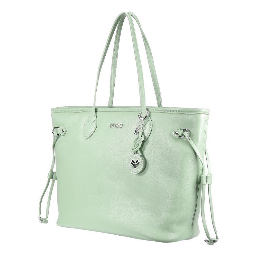 Foto 4 pulgar | Bolsa Tote Enso Amor De Verano Mujer Eb2432ttg06 Verde Verde