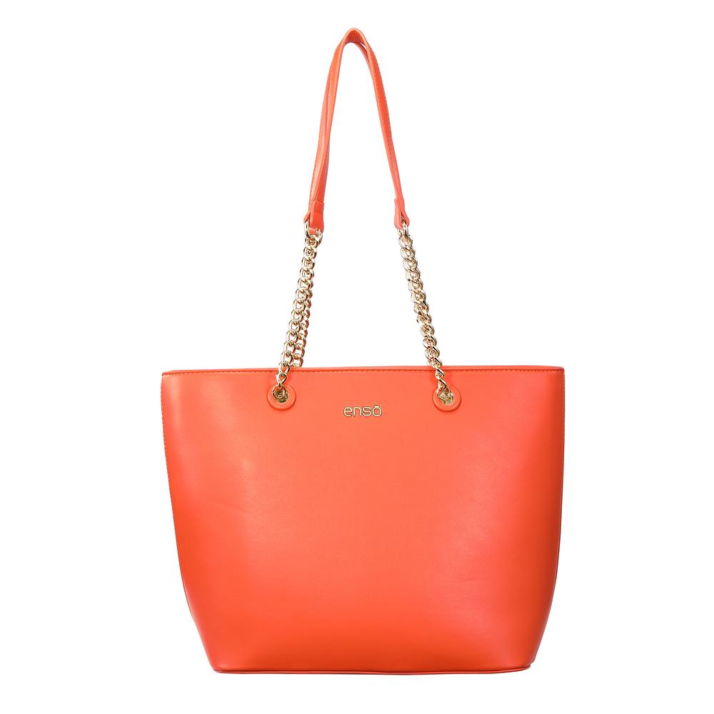 Foto 2 pulgar | Bolsa Tote Mujer Enso Eb243110tto Naranja Naranja
