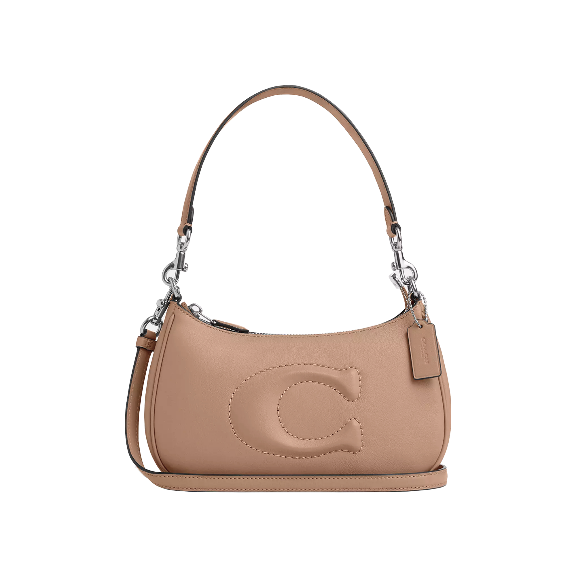 Foto 2 pulgar | Bolsa Coach Teri Shoulder Bag Crossbody Cr099 Color Café