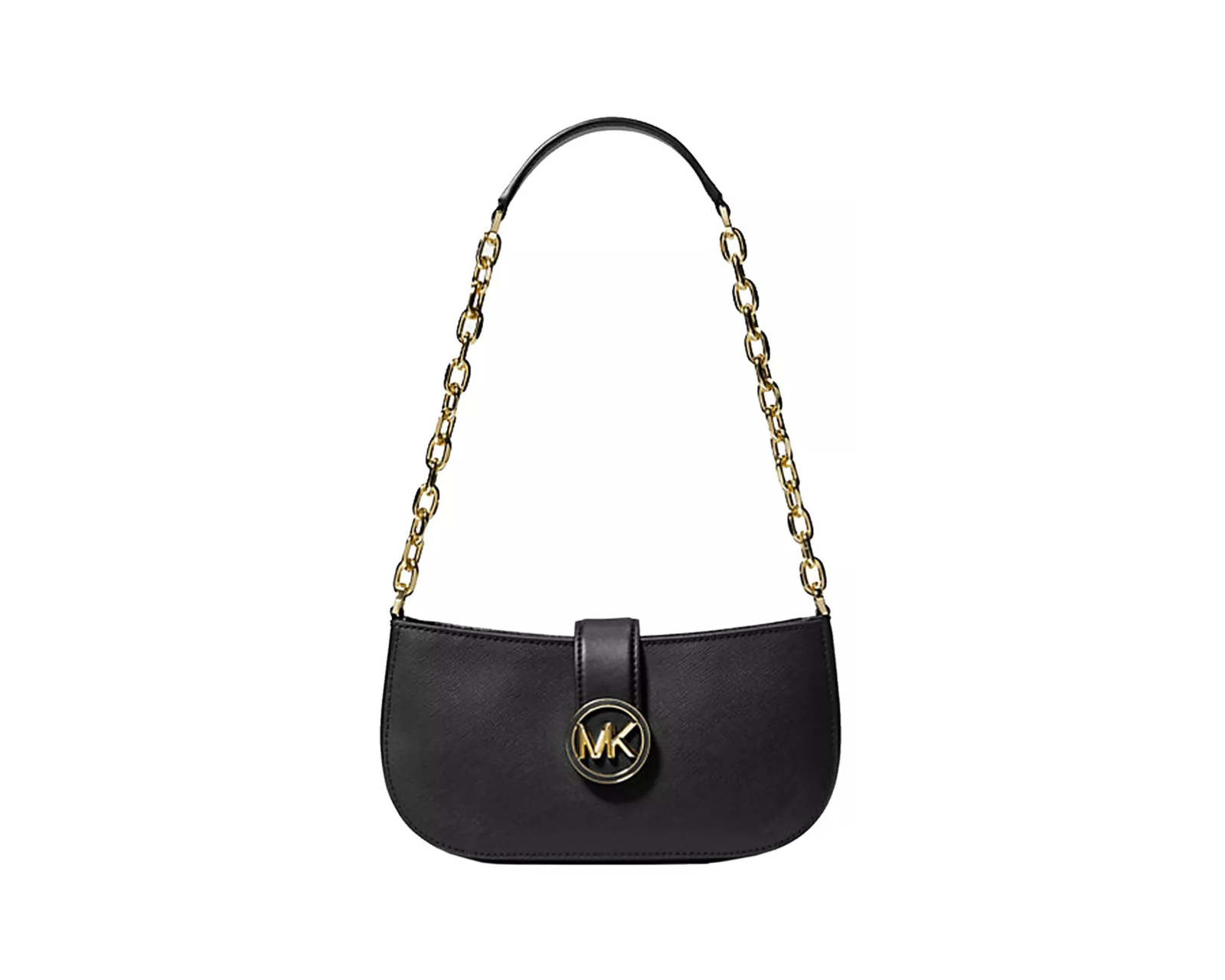 Bolsa Michael Kors Lady Carmen Shoulder Bag 35f2gnmc0l Negra