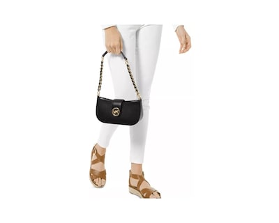 Foto 3 | Bolsa Michael Kors Lady Carmen Shoulder Bag 35f2gnmc0l Negra