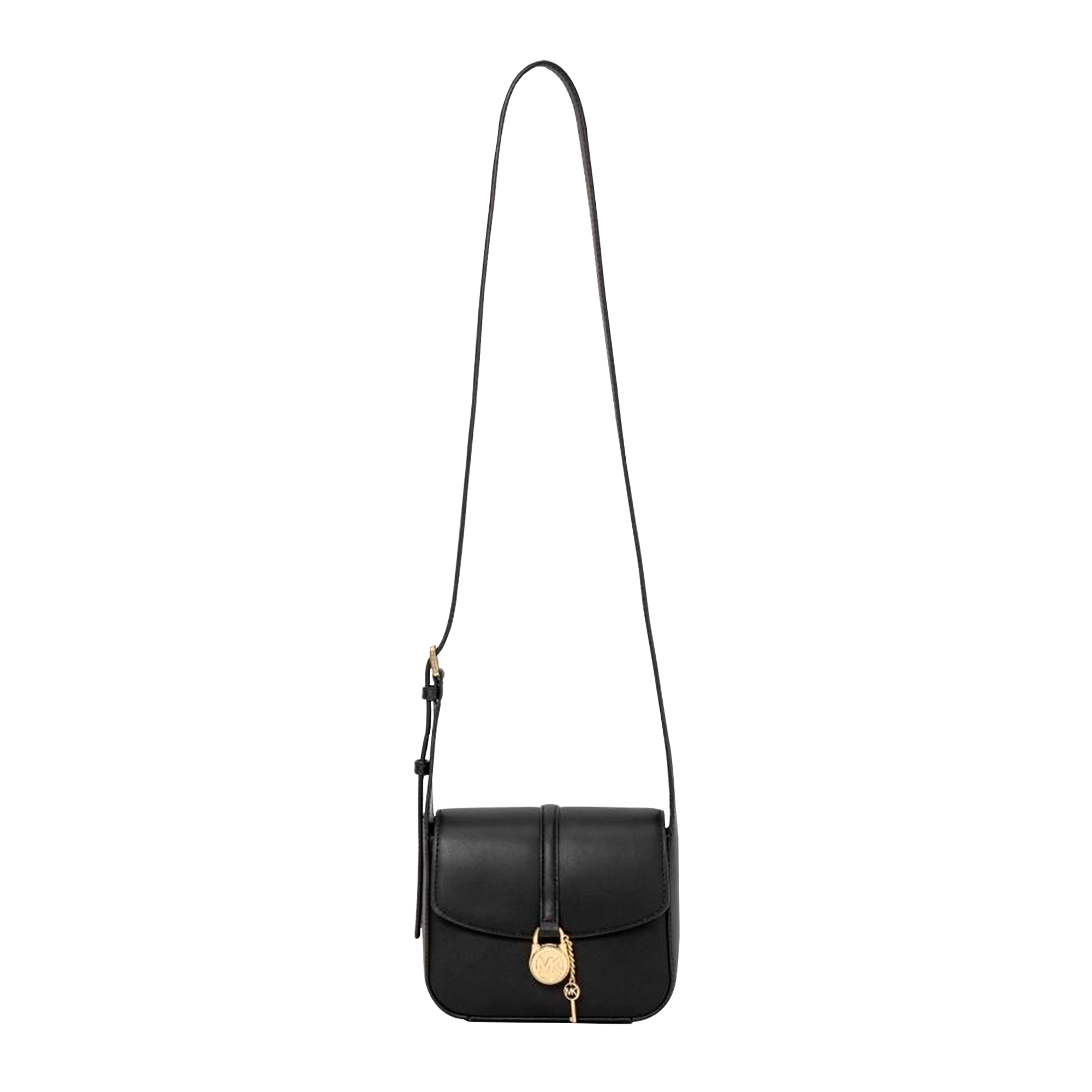 Foto 2 pulgar | Bolsa Michael Kors Lyra Flap Shoulder Crossbody 35f4g1yc1l Color Negro