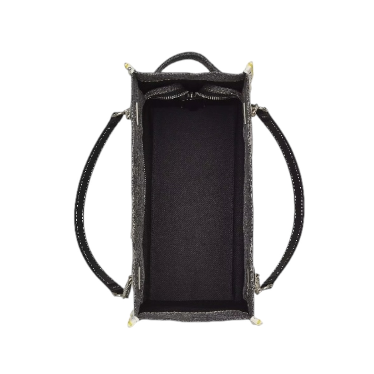 Foto 6 pulgar | Bolso The Marc Jacobs Denim Chain Tote Small Black