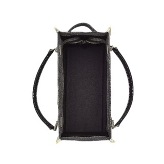 Foto 5 | Bolso The Marc Jacobs Denim Chain Tote Small Black