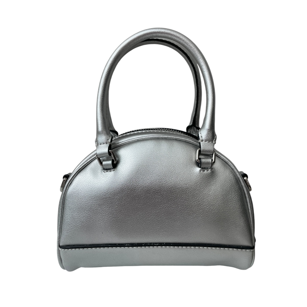 Foto 3 pulgar | Bolso  The Marc Jacobs Bowling Bag Silver