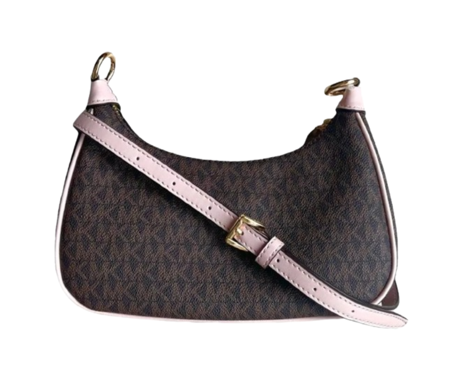 Foto 5 pulgar | Bolsa Michael Kors Cora Logo Shoulder Crossbody 35s2g4cu1b Color Café