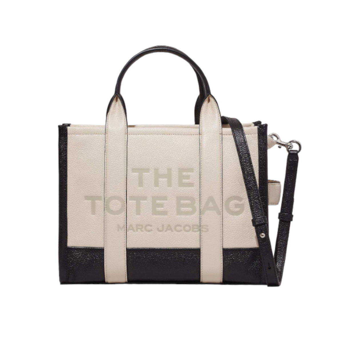 The Tote Bag Marc Jacobs Piel Colorblock Mediana