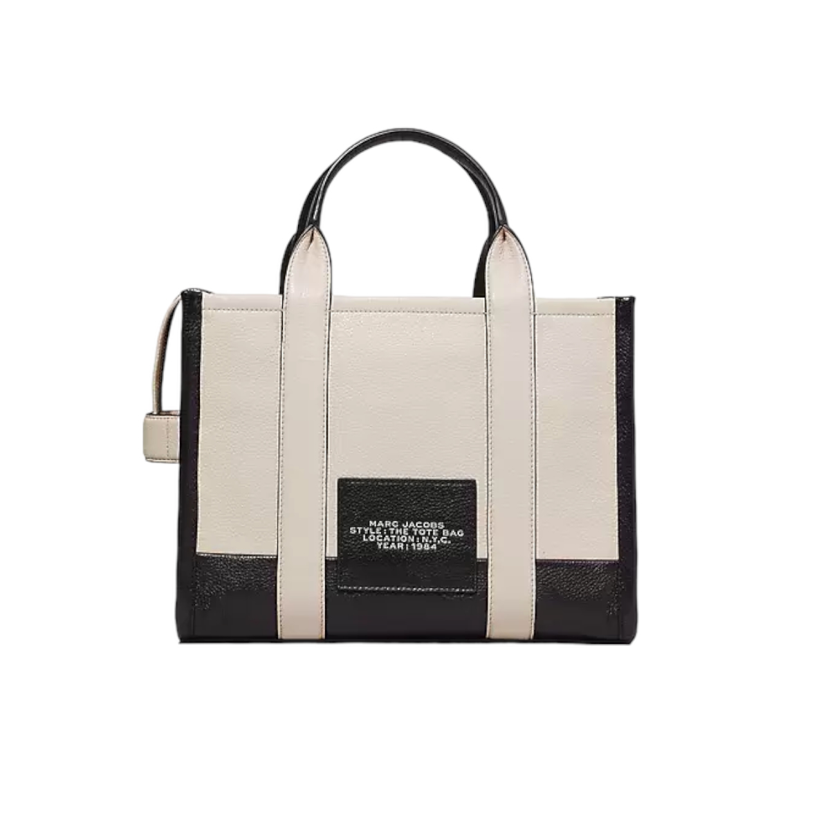 Foto 2 | The Tote Bag Marc Jacobs Piel Colorblock Mediana