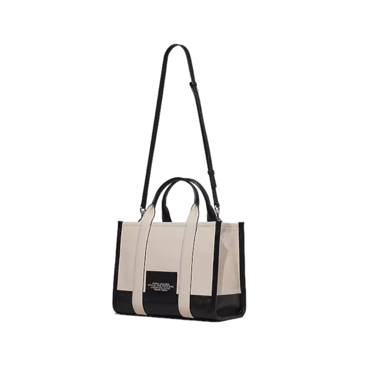 Foto 4 pulgar | The Tote Bag Marc Jacobs Piel Colorblock Mediana