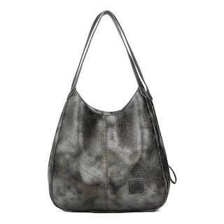 Foto 3 | Bolso Vintage De Piel Para Mujer Con Gran Capacidad Y Diseño De Lujo - Venta Internacional.