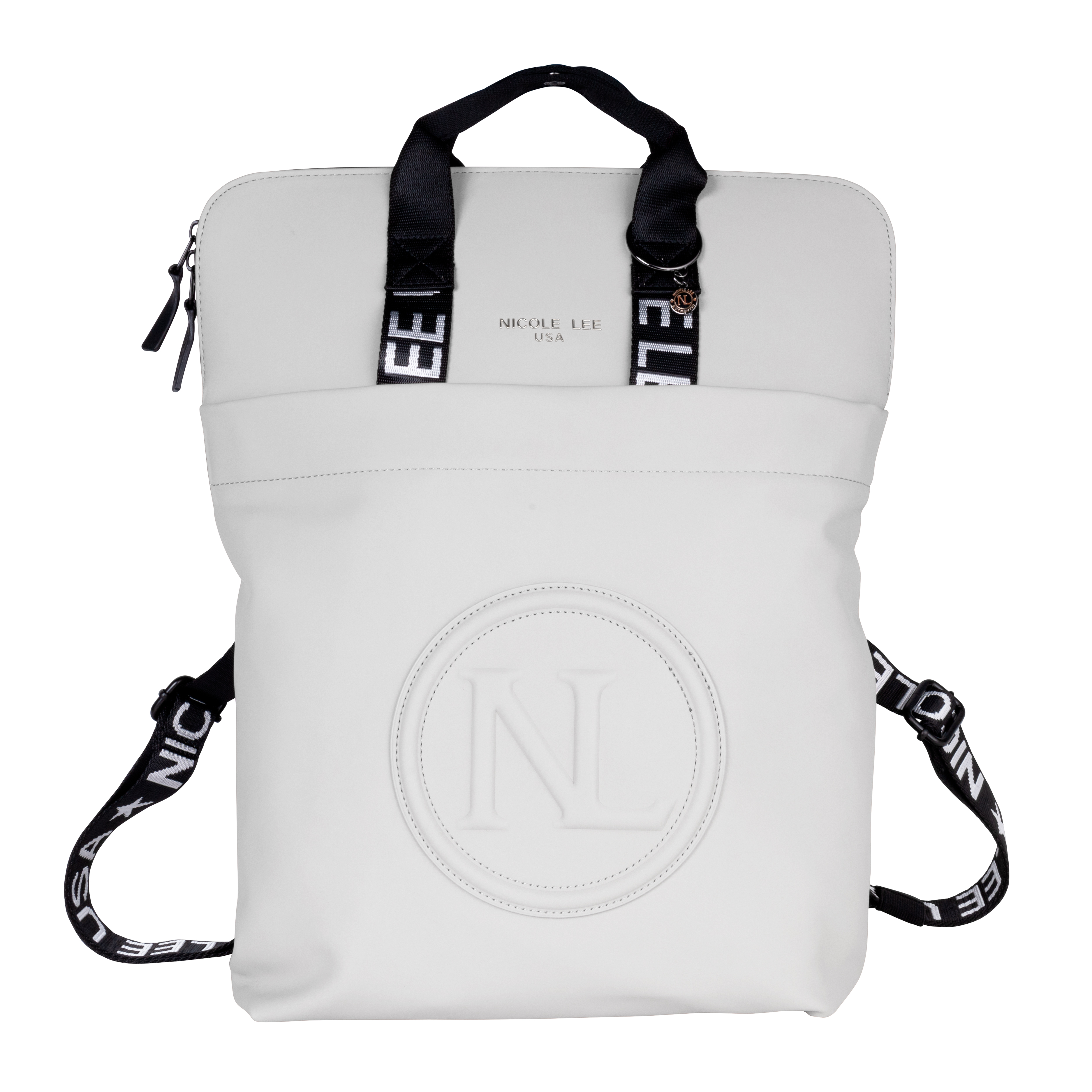 Foto 2 pulgar | Bolso Porta Laptop Nicole Lee Blanco