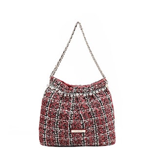 Foto 1 | Bolsa Shoulder De Nicole Lee Tela Tweed