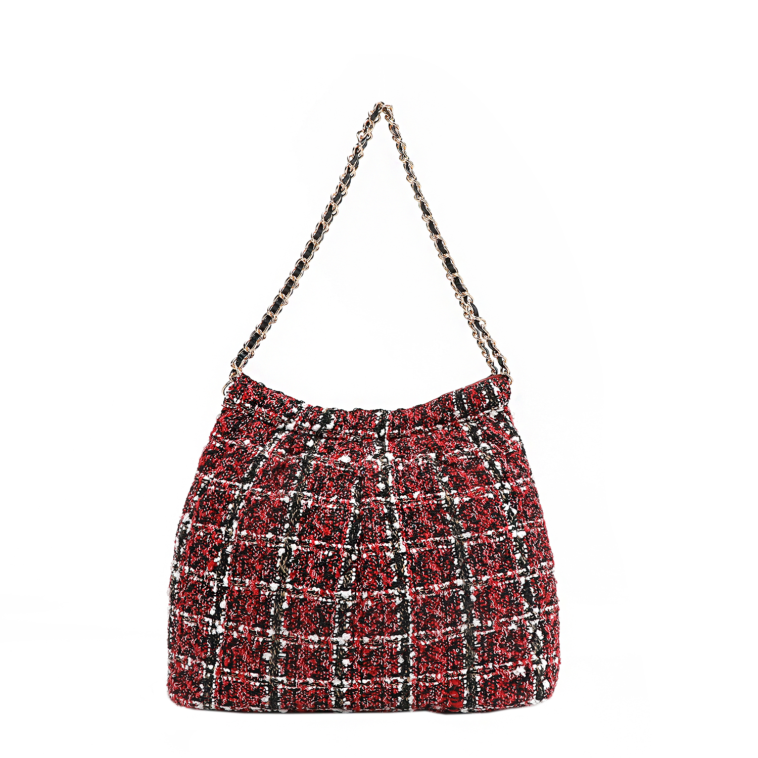 Foto 3 pulgar | Bolsa Shoulder De Nicole Lee Tela Tweed