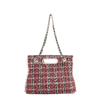 Foto 2 | Bolsa Tote De Nicole Lee Tela Tweed