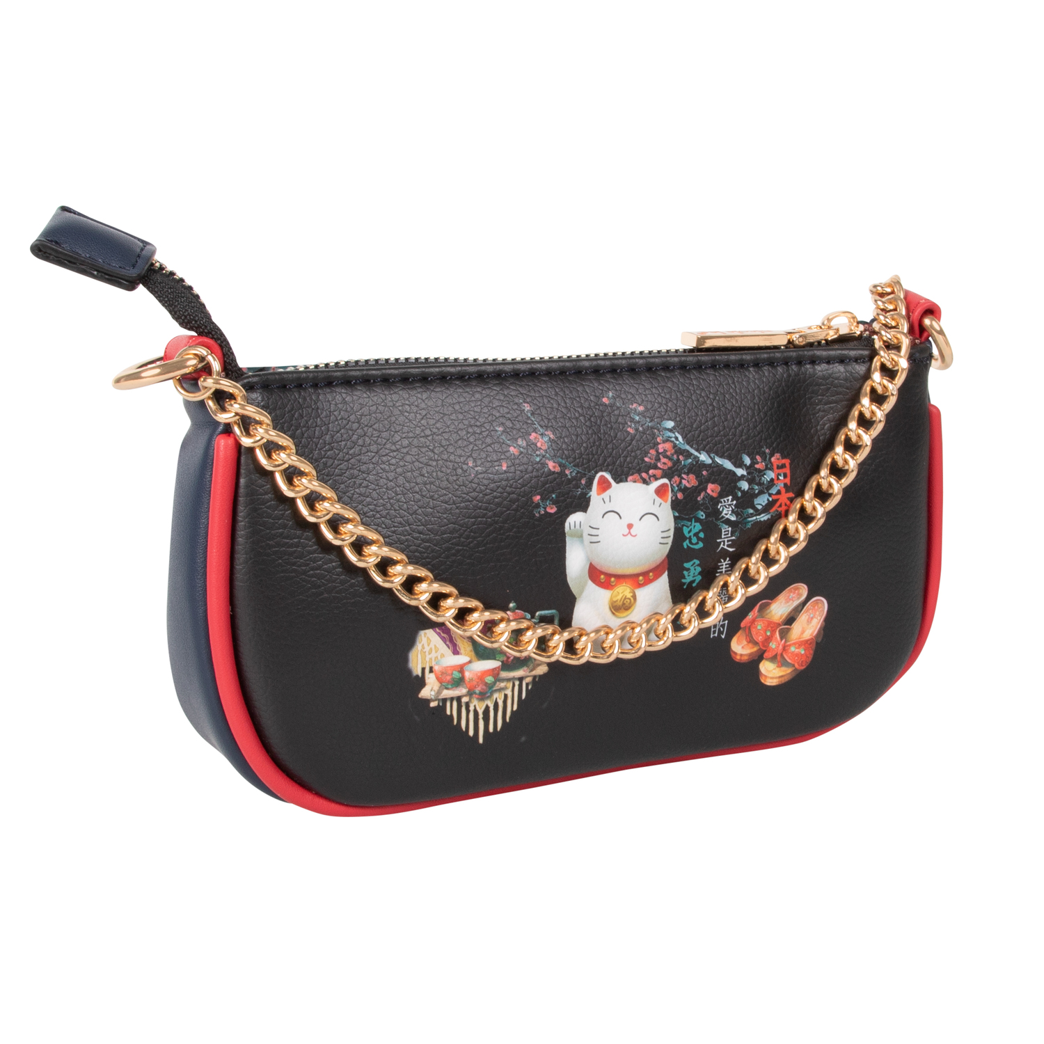 Foto 6 | Set De 2 Pz/ Bolsa Y Tarjetero Nicole Lee Estampada Akiko