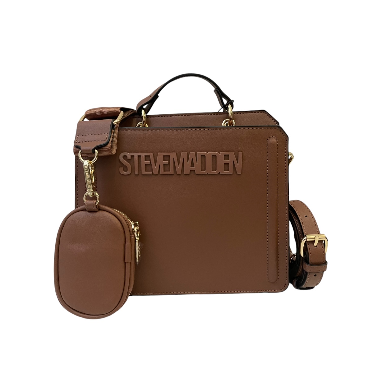 Bolsa Steve Madden Bevelyn Cognac