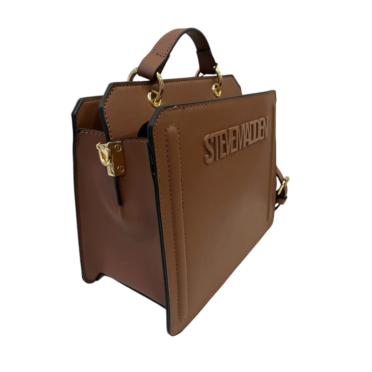 Foto 4 pulgar | Bolsa Steve Madden Bevelyn Cognac