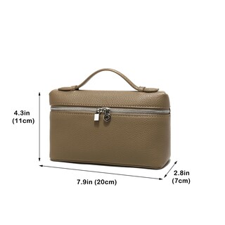 Foto 4 | Bandolera Rejolly de Piel Gris para Mujer - Venta Internacional