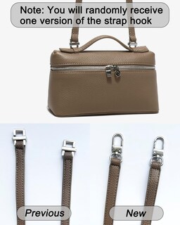 Foto 6 | Bandolera Rejolly de Piel Gris para Mujer - Venta Internacional