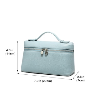 Foto 3 | Bandolera Rejolly de Piel Azul para Mujer - Venta Internacional