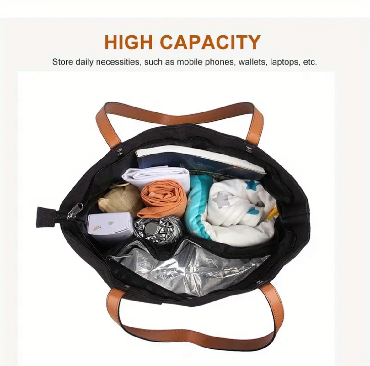 Foto 4 pulgar | Bolsa  Grande Con Dispensador Oculto Para Vino, Alcohol, Chuyland, Gris Con Asa Gran Capacidad De Almacenaje Con