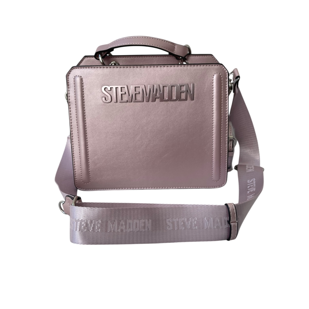 Foto 4 pulgar | Combo De Bolsas Steve Madden Bevelyn Black & Pink