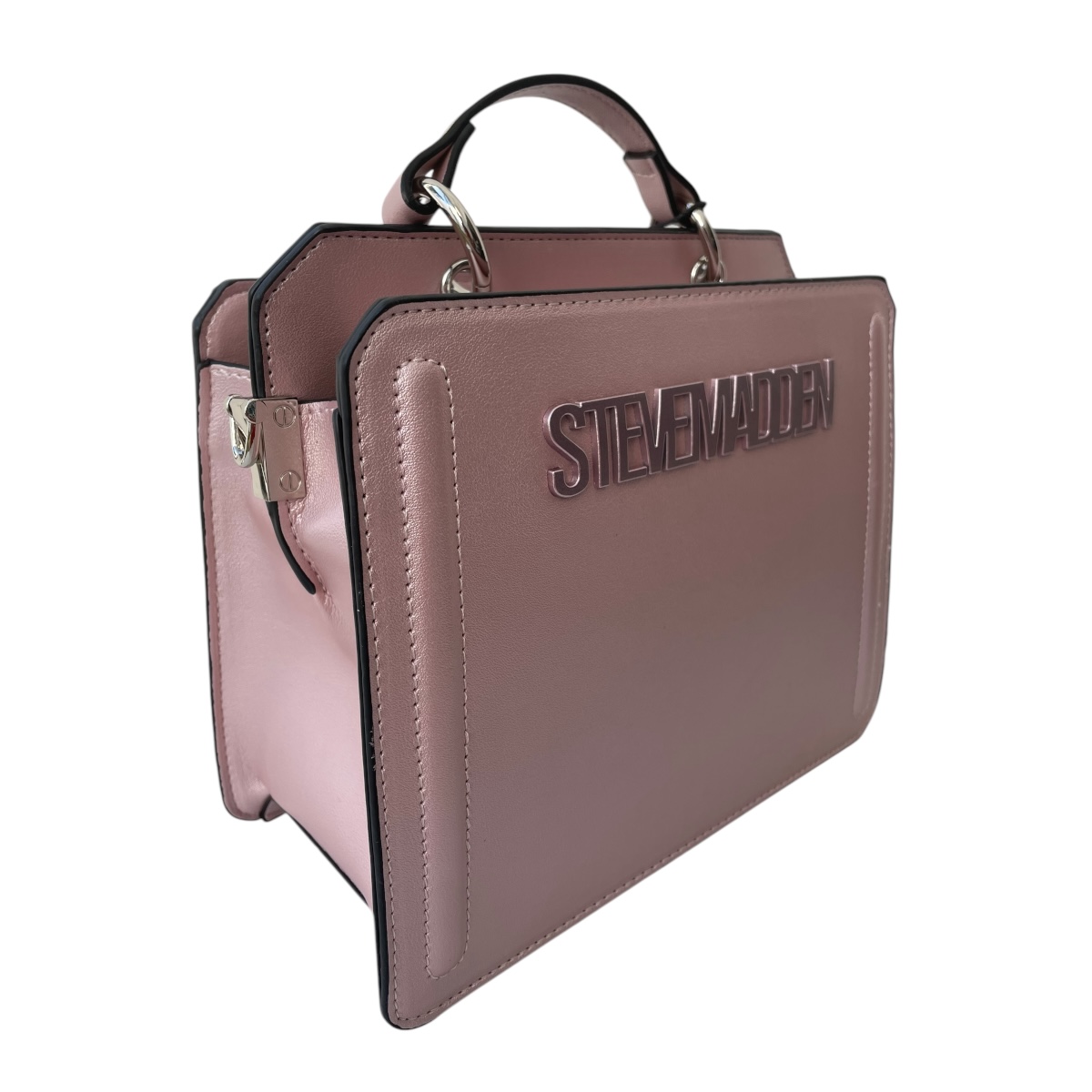 Foto 6 pulgar | Combo De Bolsas Steve Madden Bevelyn Black & Pink
