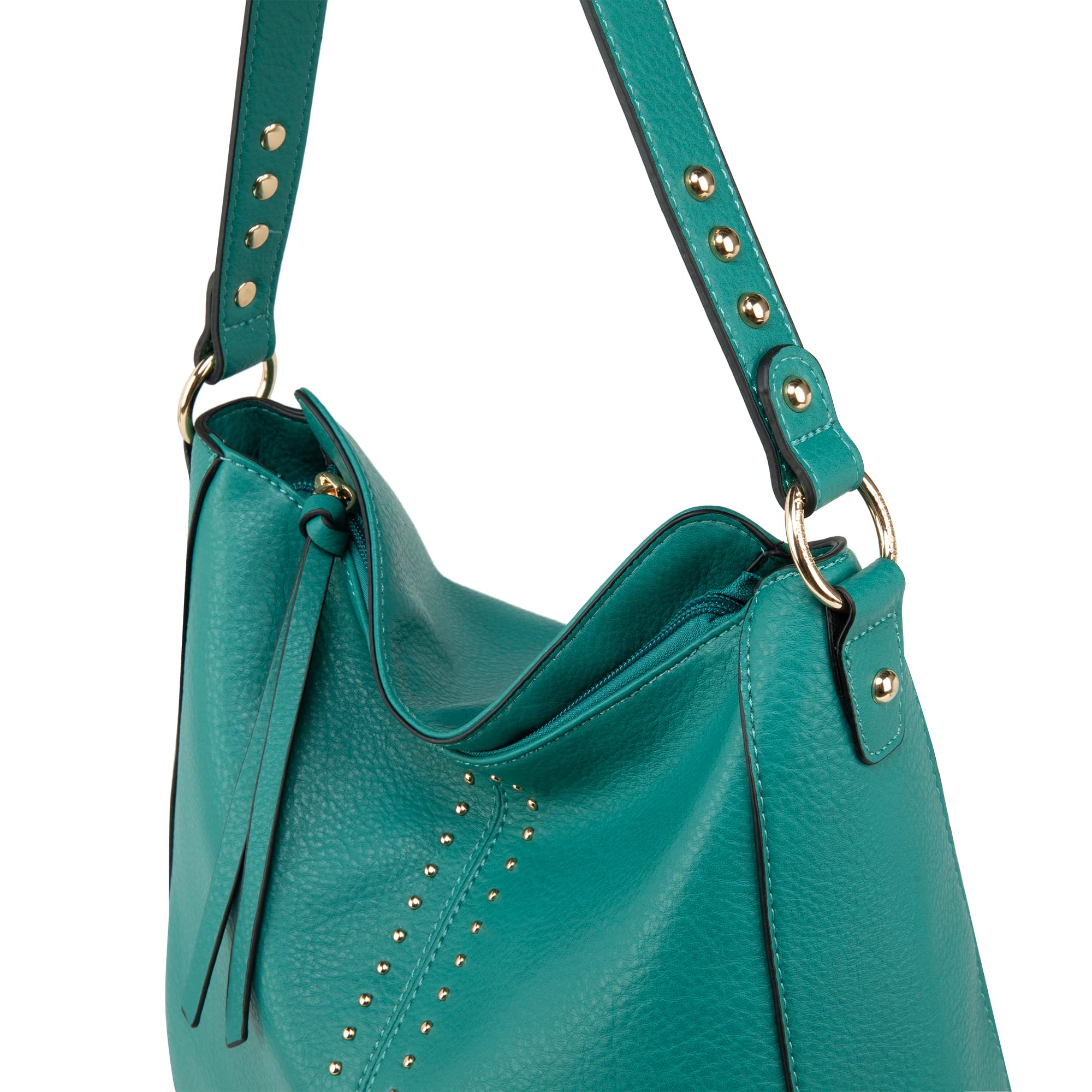 Foto 4 | Bolso Hobo Montana West Mwc-128-tq Para Mujer De Piel Vegana - Venta Internacional.