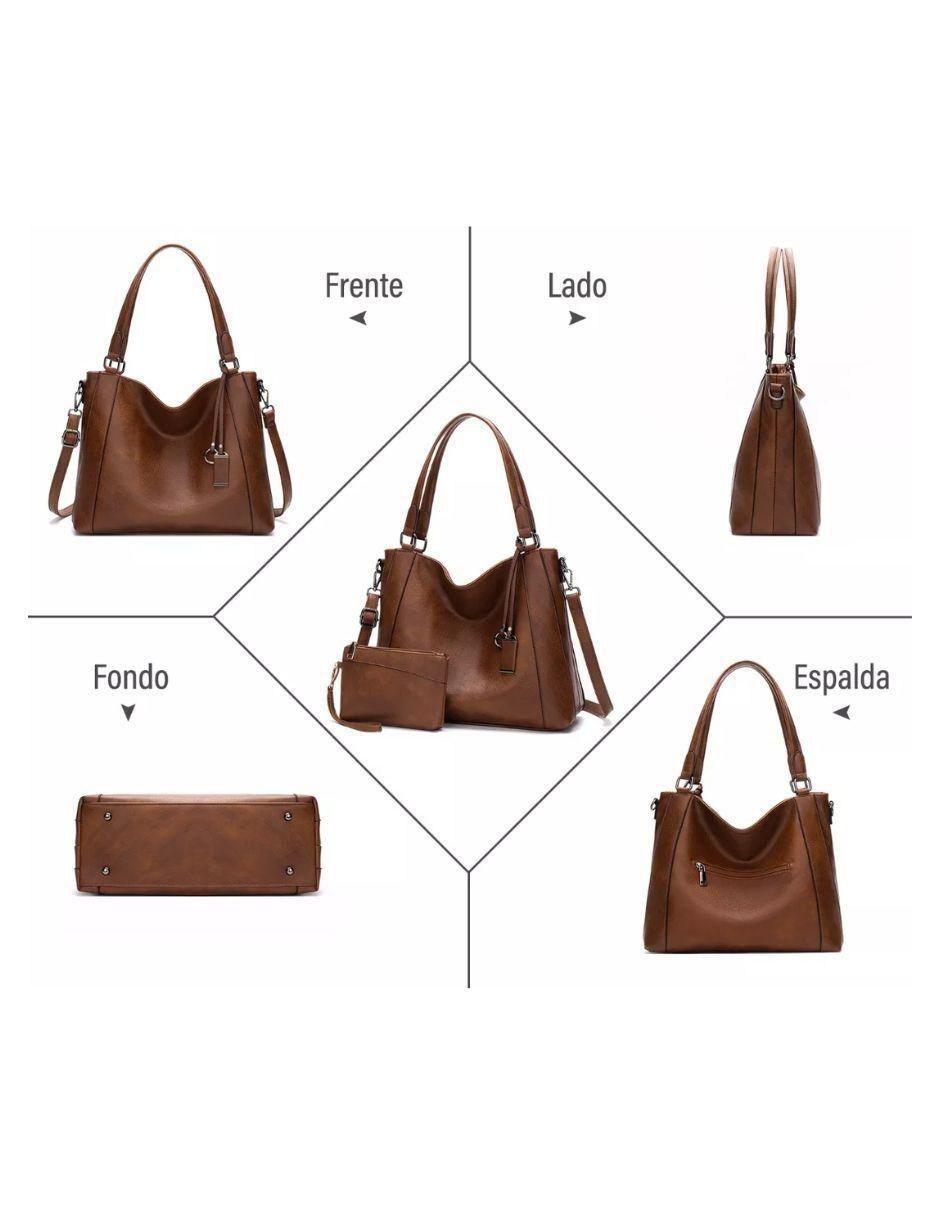 Foto 4 pulgar | Bolsa Tote Pink Brule Cafe para Mujer