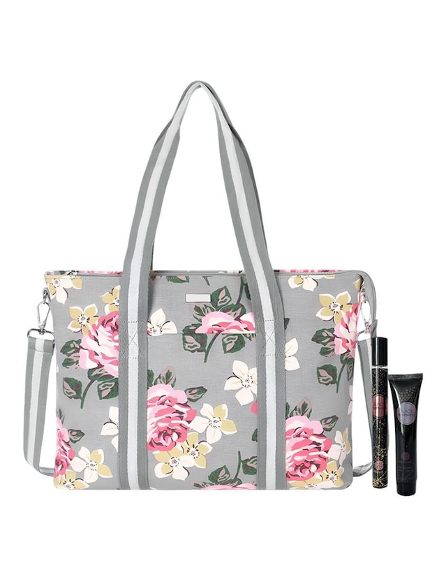 Bolsa Tote Pink Brule Gris para Mujer