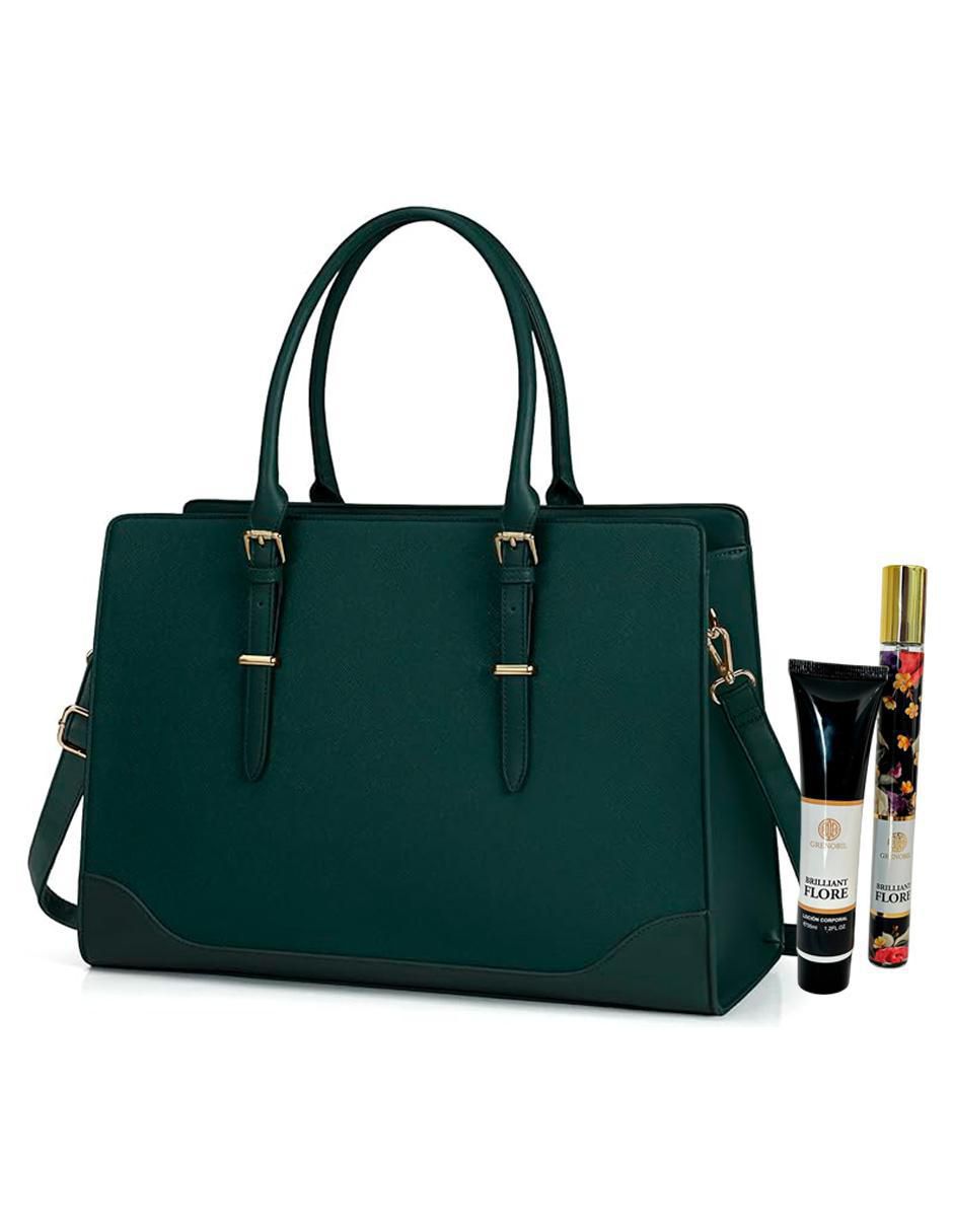 Bolsa Tote Pink Brule Verde para Mujer