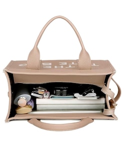 Foto 3 | Bolsa Tote Pink Brule Rosa para Mujer