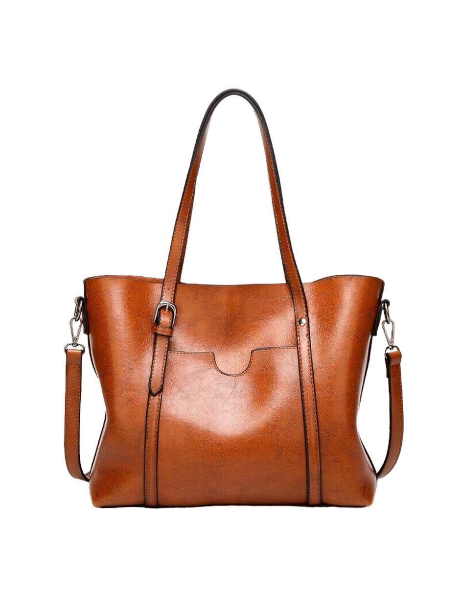 Bolsa Tote Pink Brule Marrón