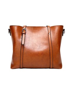 Foto 3 | Bolsa Tote Pink Brule Marrón