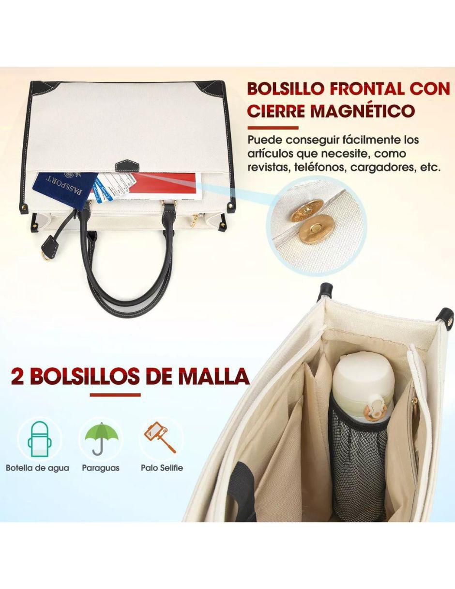 Foto 4 pulgar | Bolsa Tote Pink Brule para Mujer