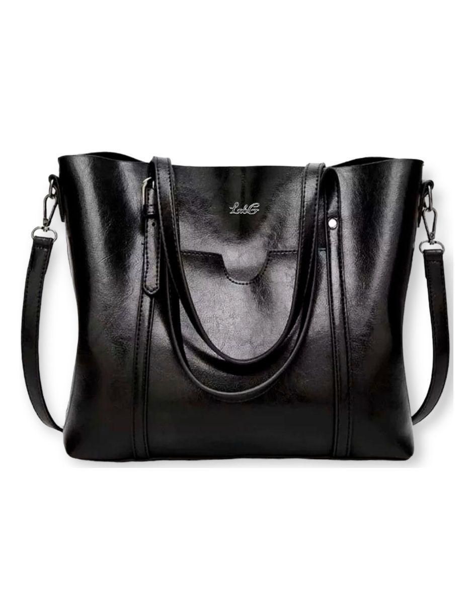 Foto 2 pulgar | Bolsa Tote Pink Brule Negro para Mujer