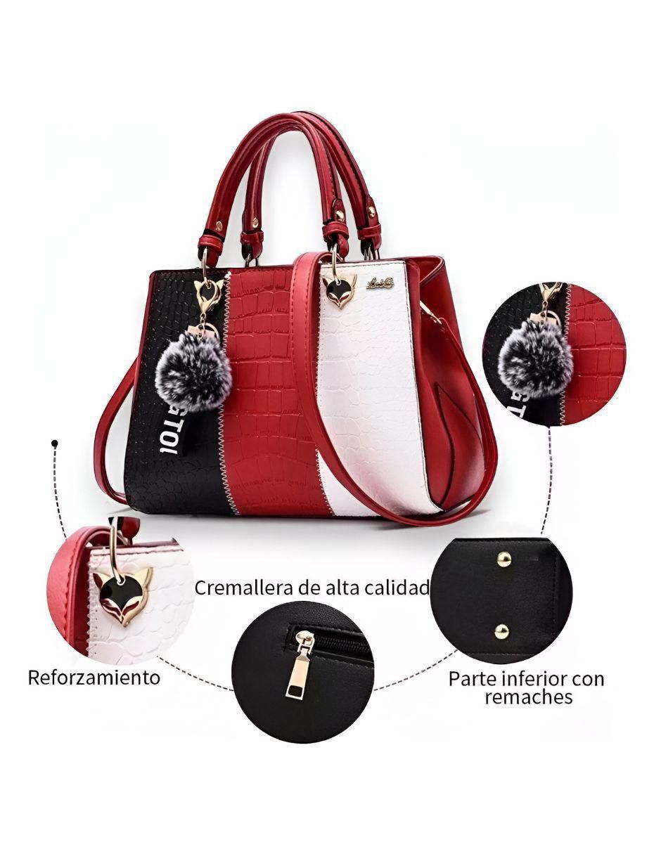 Foto 3 pulgar | Bolsa Tote Pink Brule