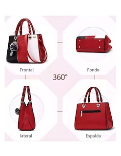 Foto 3 | Bolsa Tote Pink Brule