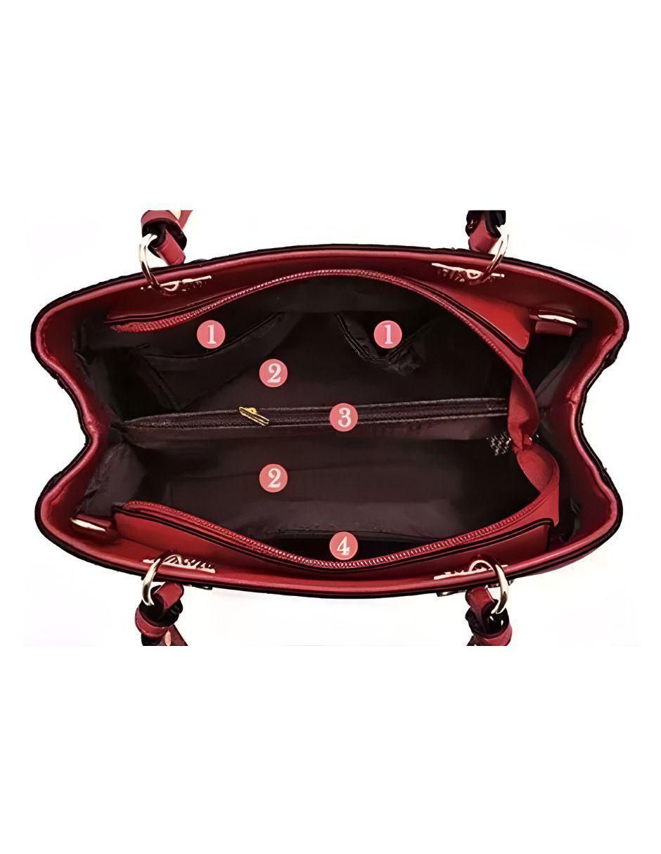 Foto 5 pulgar | Bolsa Tote Pink Brule