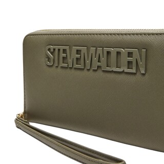 Foto 3 | Combo Steve Madden Bolsa Bevelyn y Cartera Evelyn Olive