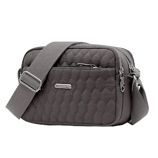 Foto 1 | Bolso Multifuncional Antirrobo E Impermeable Para Mujer Gris