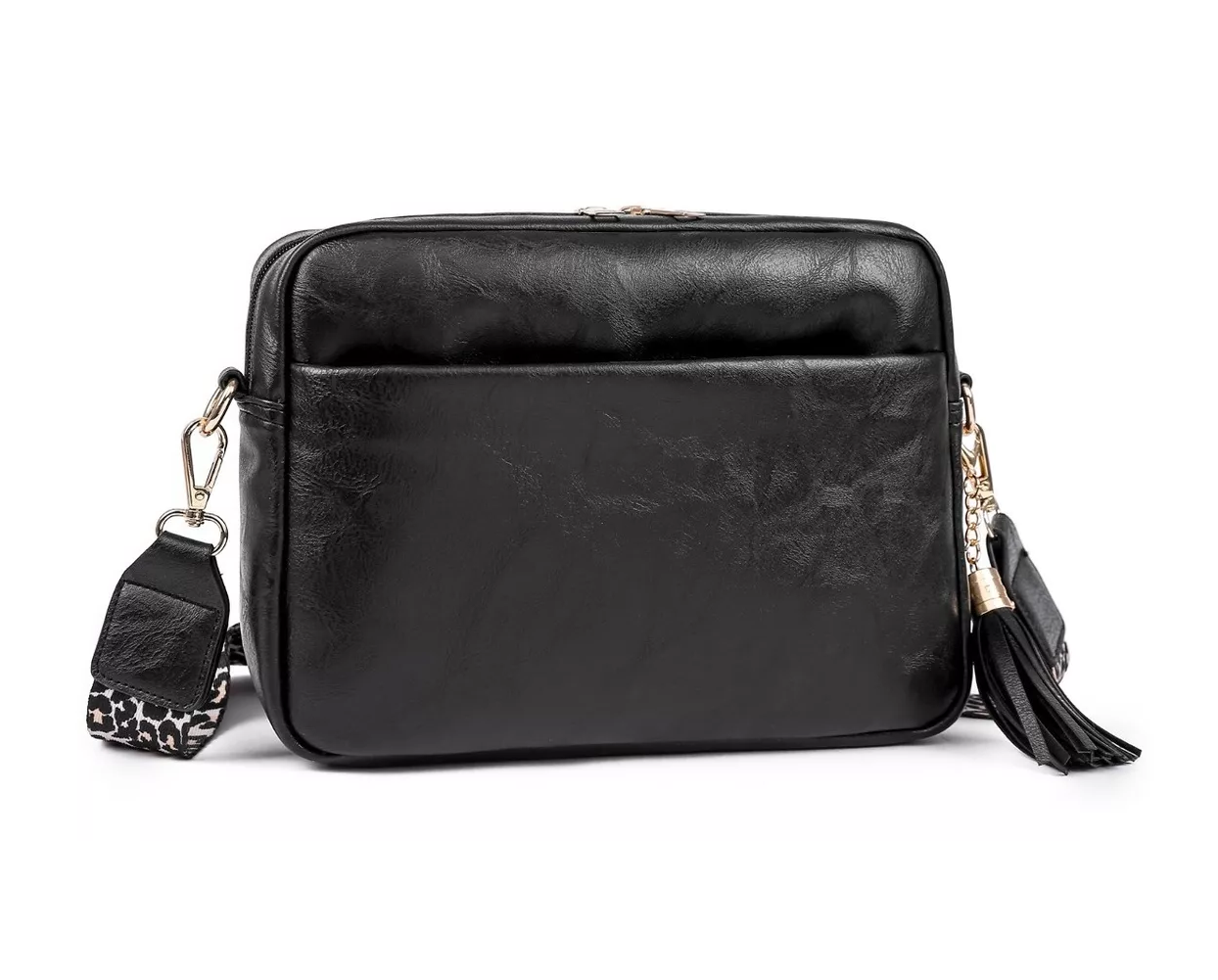 Foto 3 pulgar | Bolso Resistente Al Agua Y Elegante Para Mujer Negra