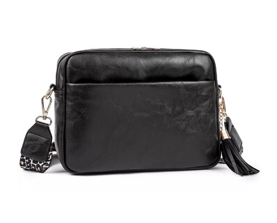 Foto 2 | Bolso Resistente Al Agua Y Elegante Para Mujer Negra