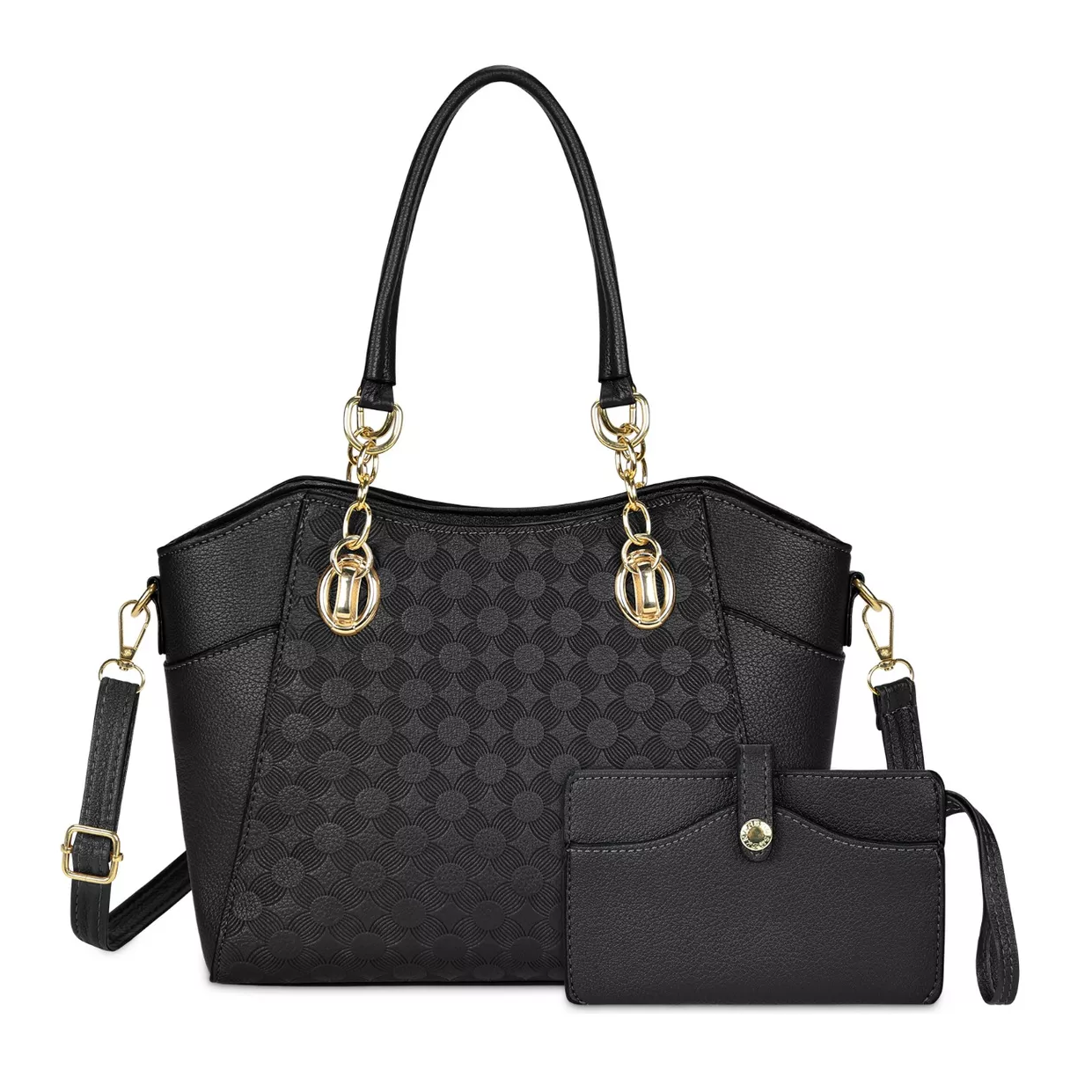 Foto 3 pulgar | Bolso De Mano Crossbody Elegante Para Mujer Negro