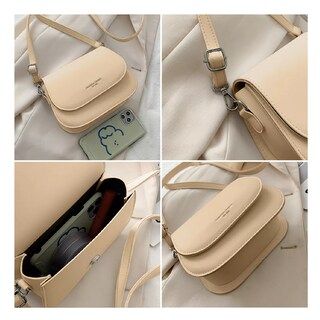 Foto 2 | Bolsas De Hombro Con Cosmetiquera De Cuero Sintético Para Mujer