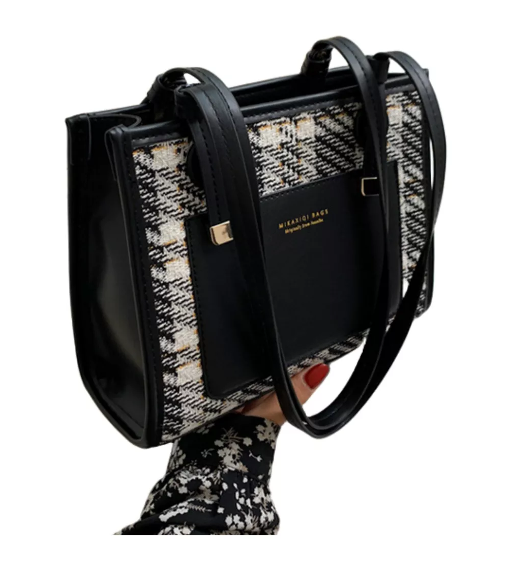 Foto 3 pulgar | Bolso De Mano Moderno Y Elegante Para Mujer Negro