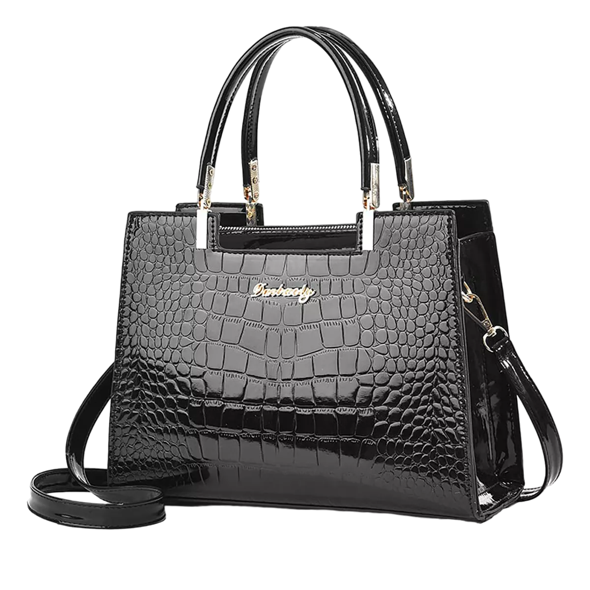 Bolso Elegante Impermeable Negro para Mujer