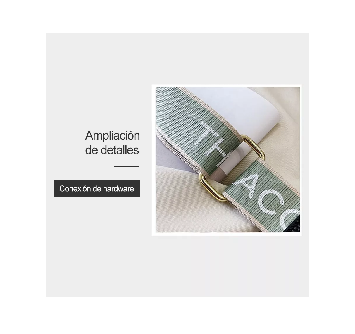 Foto 4 pulgar | Bolsa Bandolera Minimalista Para Mujer Negra