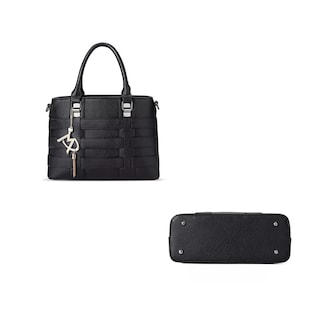 Foto 3 | Bolsas Crossbody Tote Para Mujer Con Estilo Moderno Negro