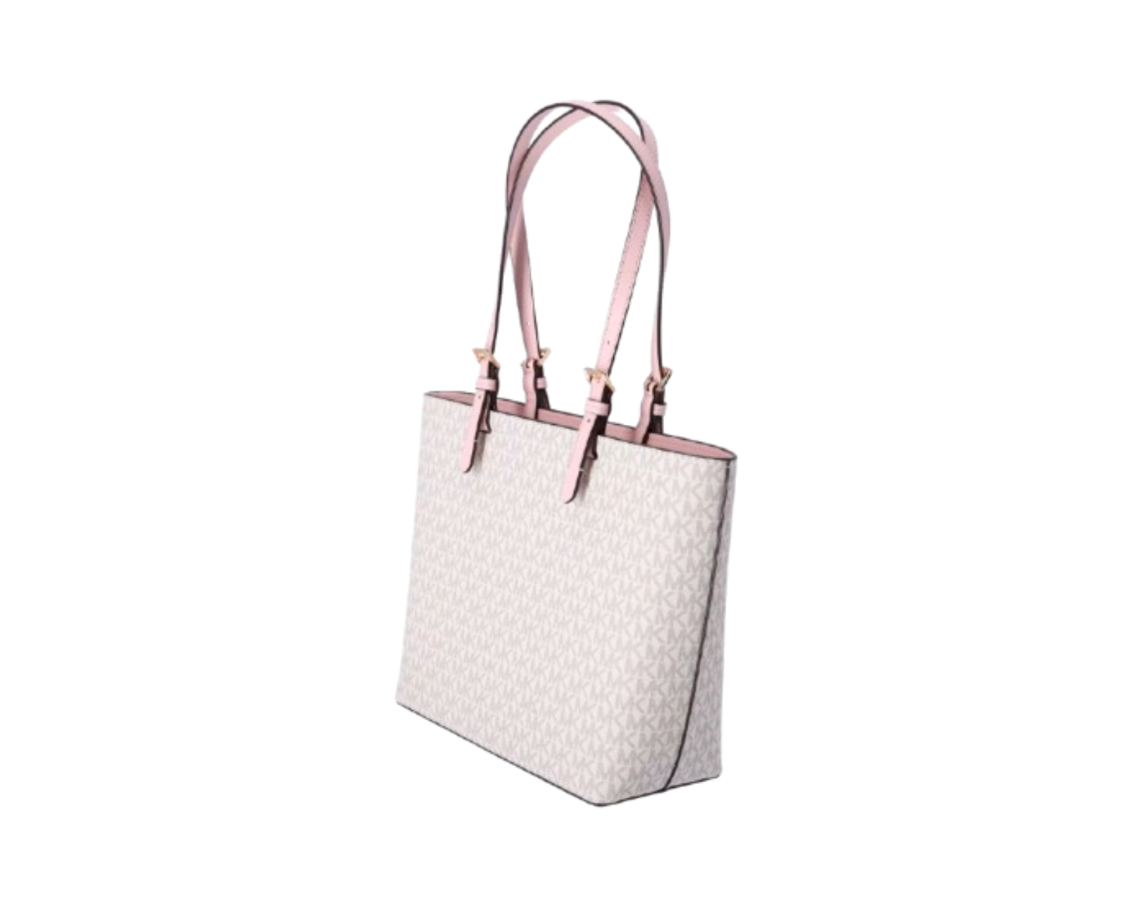 Foto 7 pulgar | Bolsa Michael Kors Jet Set Medium Logo Pocket Tote Bag 35f3gtvt3b Color Blanco